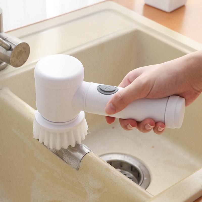 Household 3-in-1 Cordless Electric Spin Scrubber