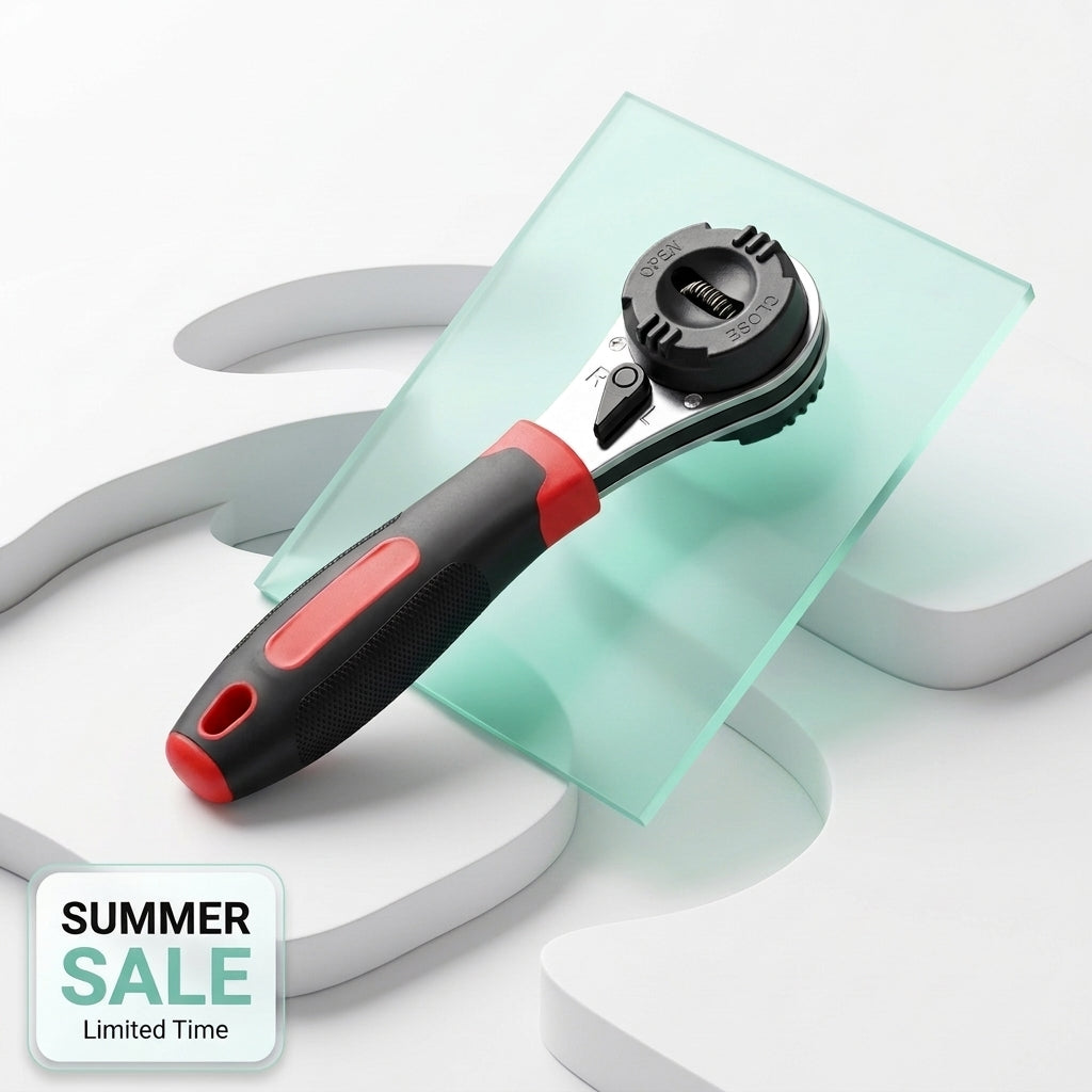 360° Multifunctional Ratchet Wrench – Adjustable Universal Grip Tool
